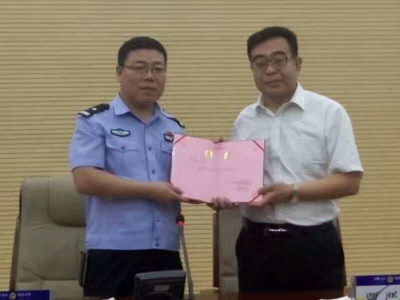 瀛和臨汾所賈嚴正主任受聘臨汾市堯都區(qū)公安局法律顧問