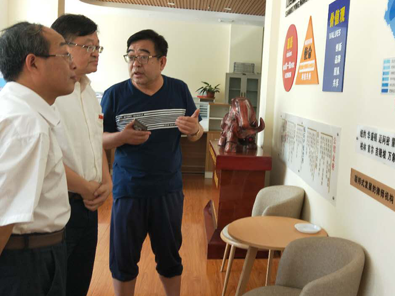 機遇與挑戰共存：臨汾市司法局領導蒞臨瀛和臨汾所指導工作