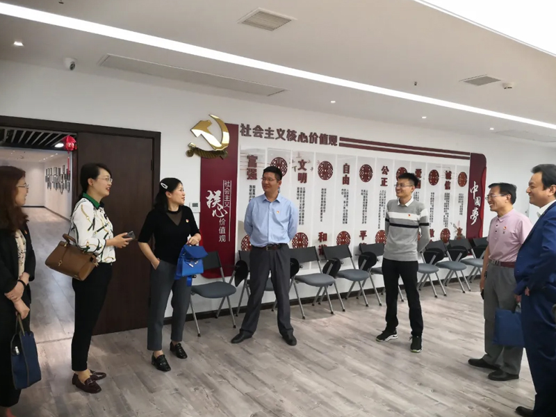 徐州市云龍區司法局、徐州市律師聯合支部蒞臨瀛蘇所視察